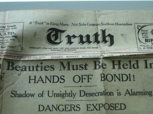 The Truth November 1929